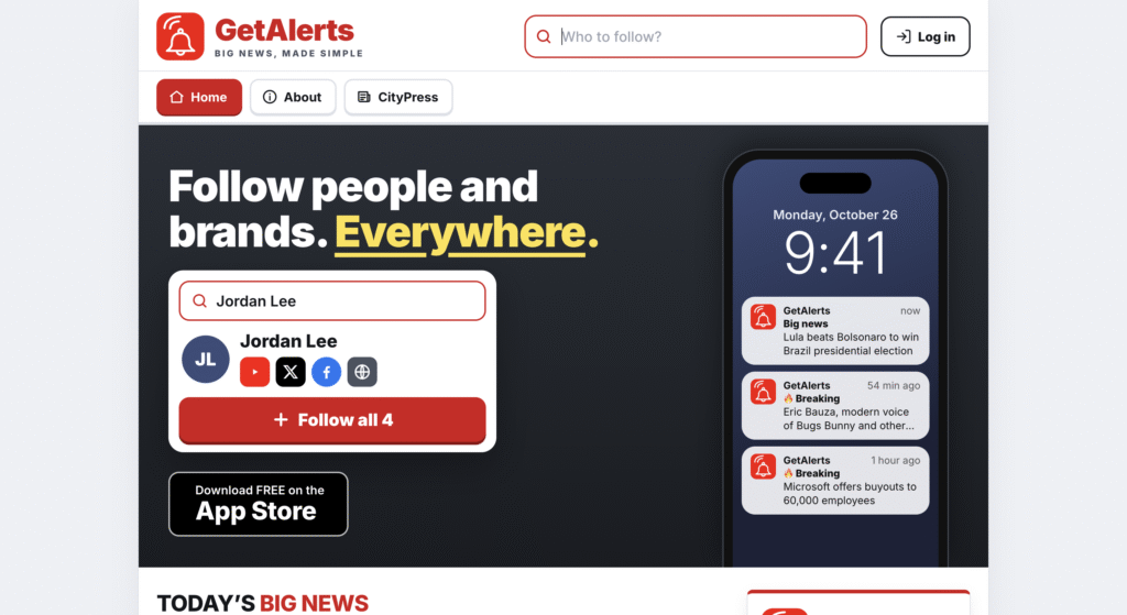 Get Alerts